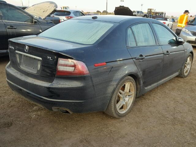 19UUA66228A049850 - 2008 ACURA TL BLACK photo 4