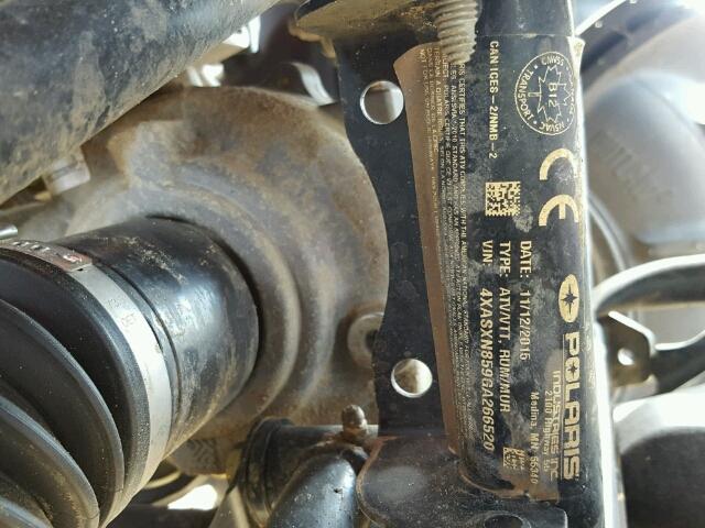 4XASXN859GA266520 - 2016 POLARIS SPORTSMAN TWO TONE photo 10