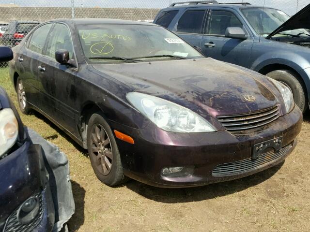 JTHBF30GX30112667 - 2003 LEXUS ES 300 MAROON photo 1