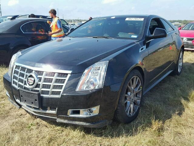 1G6DP1E31D0174500 - 2013 CADILLAC CTS BLACK photo 2