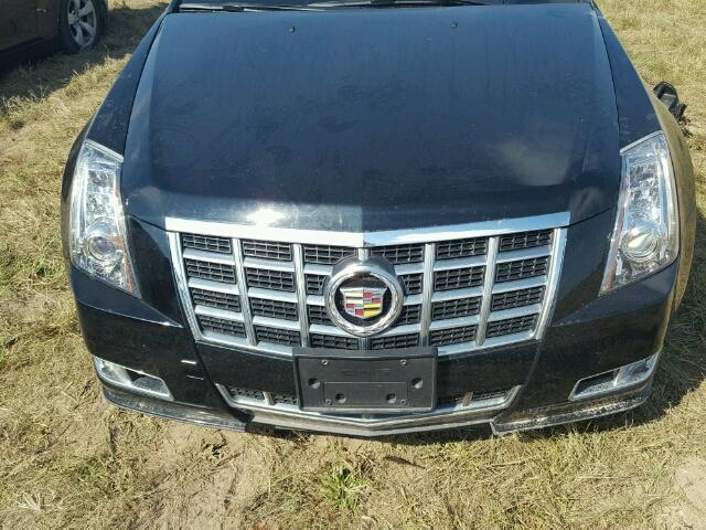 1G6DP1E31D0174500 - 2013 CADILLAC CTS BLACK photo 7