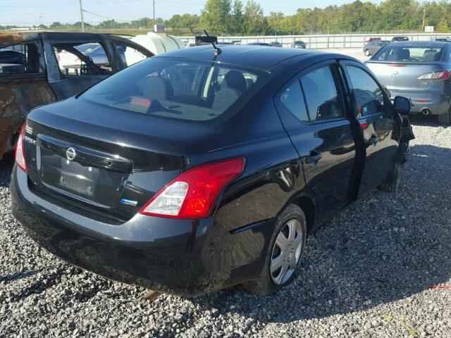 3N1CN7AP5CL945636 - 2012 NISSAN VERSA S 黑色 照片 4
