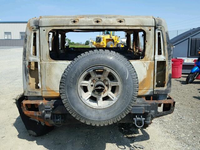 5GRGN23UX5H126626 - 2005 HUMMER H2 BURN photo 10