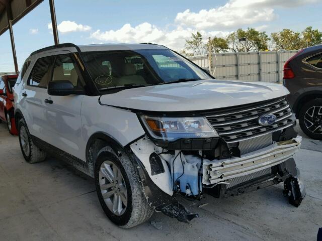 1FM5K7B81HGD36251 - 2017 FORD EXPLORER WHITE photo 1