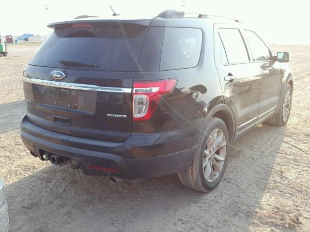 1FM5K7F80DGC60199 - 2013 FORD EXPLORER BROWN photo 4