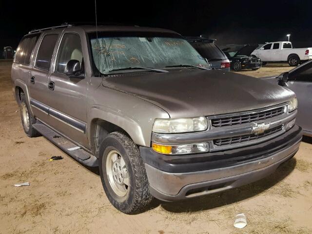 3GNEC16T11G249478 - 2001 CHEVROLET SUBURBAN SILVER photo 1