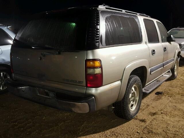 3GNEC16T11G249478 - 2001 CHEVROLET SUBURBAN SILVER photo 4