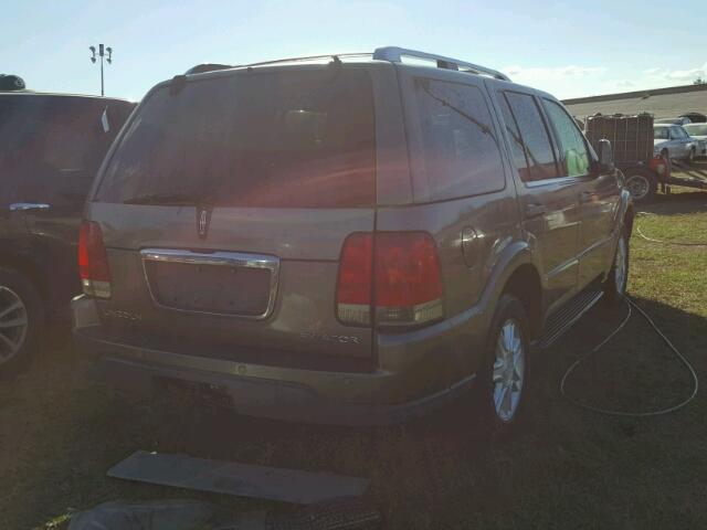 5LMEU68H73ZJ44354 - 2003 LINCOLN AVIATOR GRAY photo 4