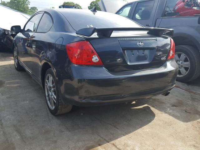 JTKDE177660095810 - 2006 TOYOTA SCION TC 灰色 照片 3