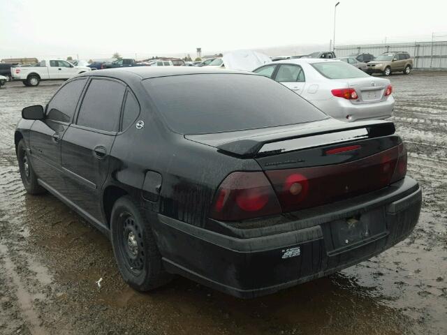 2G1WH55K5Y9314005 - 2000 CHEVROLET IMPALA 黑色 照片 3