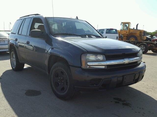 1GNDS13S562128625 - 2006 CHEVROLET TRAILBLAZE BLACK photo 1