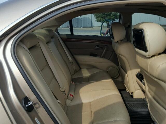 JH4KB16515C002839 - 2005 ACURA RL BEIGE photo 6