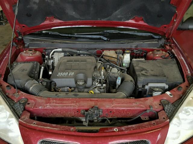 1G2ZG528654151187 - 2005 PONTIAC G6 MAROON photo 7