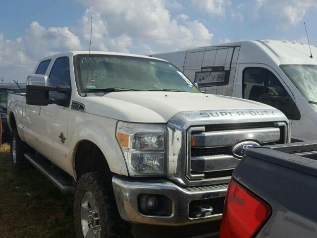 1FT7W2BT5BEA94351 - 2011 FORD F250 WHITE photo 1