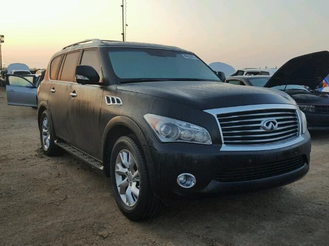 JN8AZ2ND5D9750159 - 2013 INFINITI QX56 BLACK photo 1