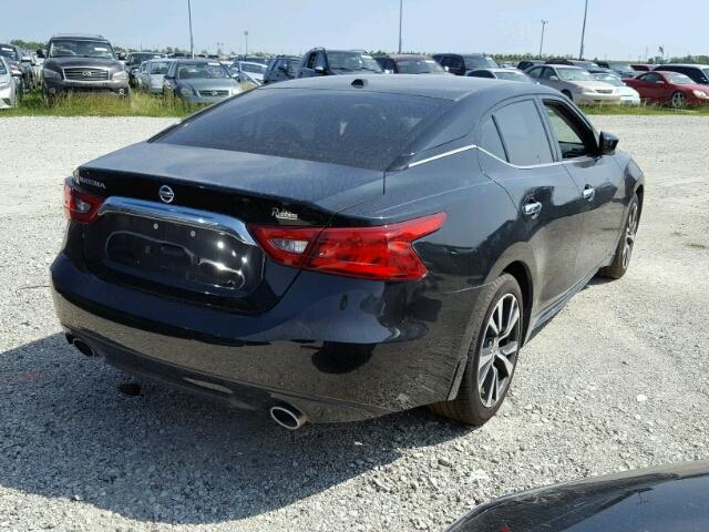 1N4AA6AP5GC415541 - 2016 NISSAN MAXIMA 3.5 BLACK photo 4