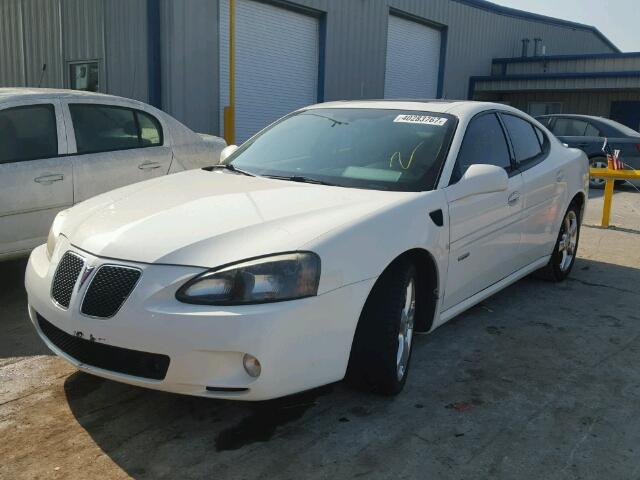 2G2WC55C461312440 - 2006 PONTIAC GRAND PRIX WHITE photo 2