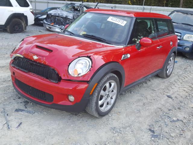 WMWMM3C53ATP75601 - 2010 MINI COOPER S C RED photo 2