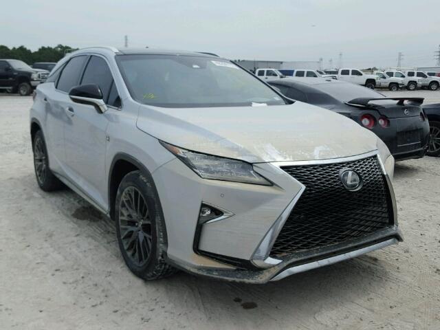 2T2BZMCA5GC053783 - 2016 LEXUS RX SILVER photo 1