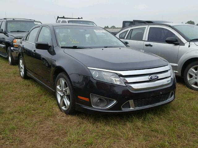 3FAHP0KC7AR422845 - 2010 FORD FUSION BLACK photo 1