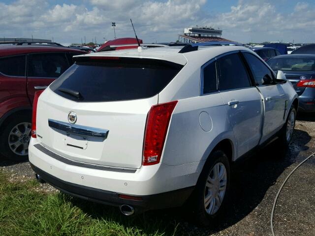 3GYFNAEY4BS545639 - 2011 CADILLAC SRX WHITE photo 4