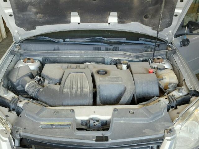 1G1AD5F58A7223123 - 2010 CHEVROLET COBALT 1LT SILVER photo 7