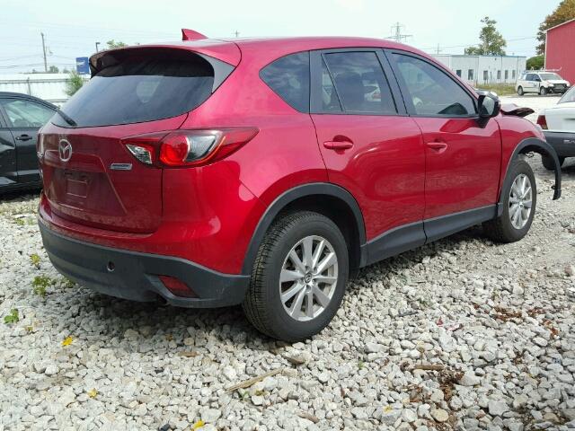 JM3KE2CY4G0715968 - 2016 MAZDA CX-5 TOURI RED photo 4