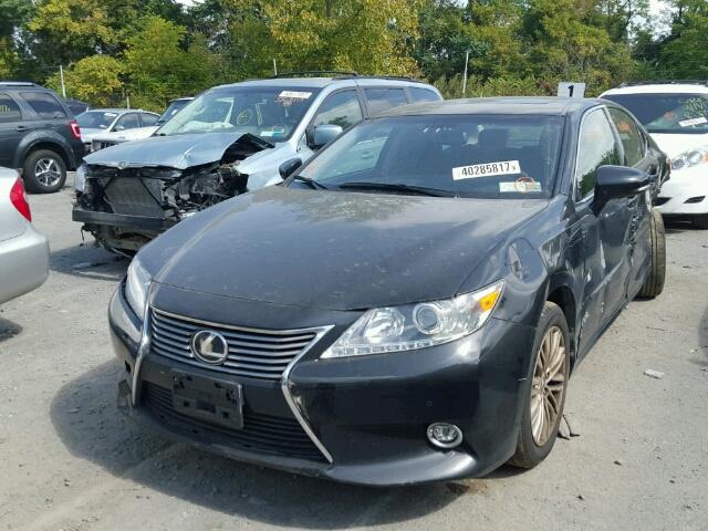 JTHBK1GG6E2120293 - 2014 LEXUS ES 350 BLACK photo 2