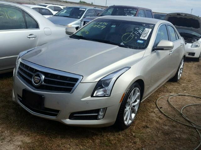 1G6AE5S3XD0151270 - 2013 CADILLAC ATS GOLD photo 2