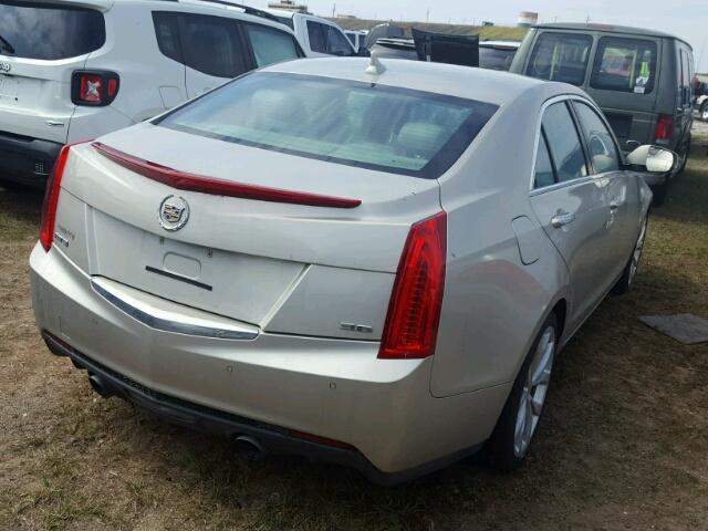 1G6AE5S3XD0151270 - 2013 CADILLAC ATS GOLD photo 4