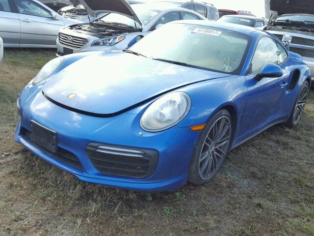 WP0AD2A99HS166681 - 2017 PORSCHE 911 BLUE photo 2