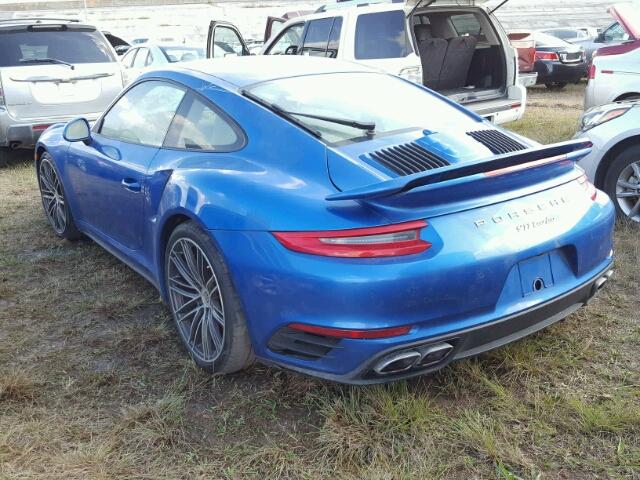 WP0AD2A99HS166681 - 2017 PORSCHE 911 BLUE photo 3