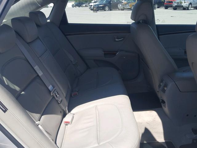 KMHFC46F98A255414 - 2008 HYUNDAI AZERA SE SILVER photo 6