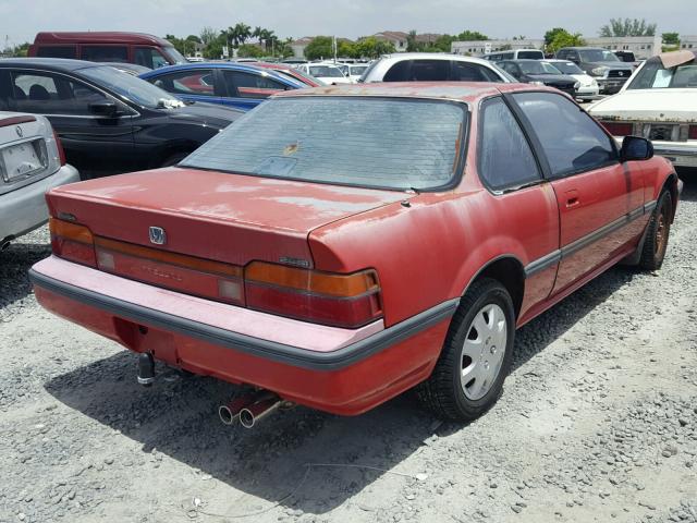 JHMBA4136JC052141 - 1988 HONDA PRELUDE 2. RED photo 4