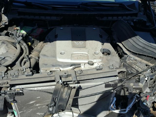 JNKAJ09F78M362225 - 2008 INFINITI EX35 BASE BROWN photo 7