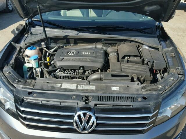 1VWBT7A37EC038071 - 2014 VOLKSWAGEN PASSAT SE SILVER photo 7