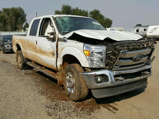 1FT8W3BT5GEA58273 - 2016 FORD F350 SUPER WHITE photo 1