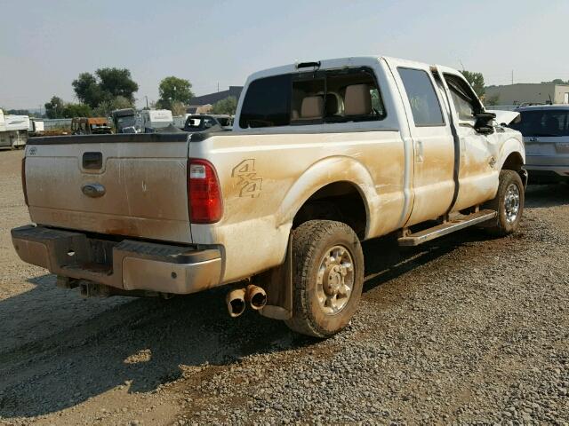 1FT8W3BT5GEA58273 - 2016 FORD F350 SUPER WHITE photo 4