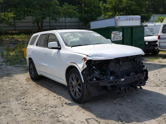 1C4RDHDG7HC930540 - 2017 DODGE DURANGO GT WHITE photo 1