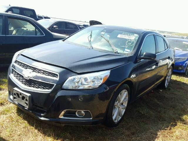 1G11E5SA9DF199408 - 2013 CHEVROLET MALIBU BLACK photo 2