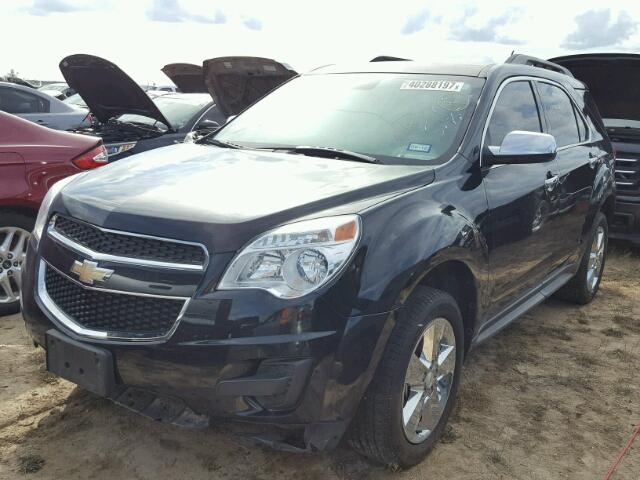 2GNALBEK2F6370472 - 2015 CHEVROLET EQUINOX BLACK photo 2