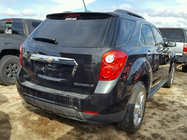 2GNALBEK2F6370472 - 2015 CHEVROLET EQUINOX BLACK photo 4