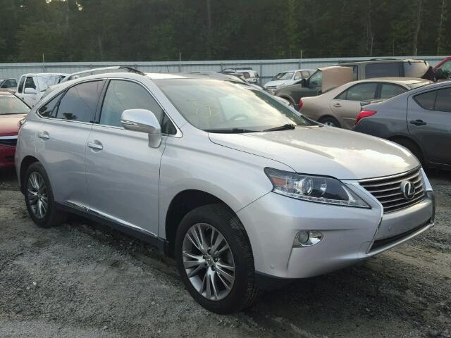 2T2ZK1BA9DC113644 - 2013 LEXUS RX SILVER photo 1