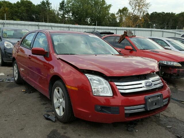 3FAHP07109R130912 - 2009 FORD FUSION RED photo 1