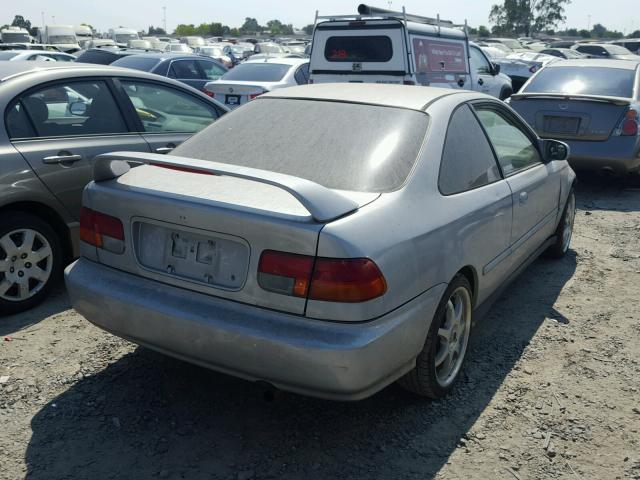 1HGEJ8242YL035619 - 2000 HONDA CIVIC EX SILVER photo 4