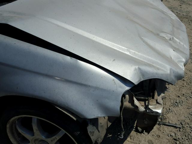 1HGEJ8242YL035619 - 2000 HONDA CIVIC EX ვერცხლისფერი ფოტო 9