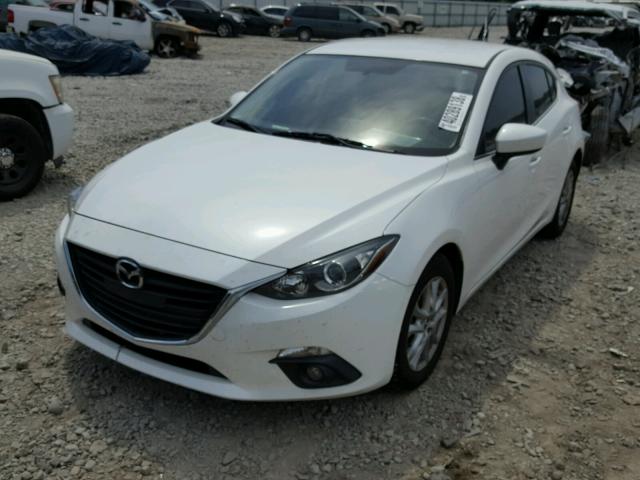 3MZBM1L77FM125219 - 2015 MAZDA 3 TOURING WHITE photo 2