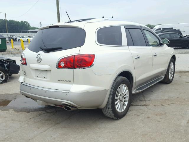 5GAKRCED6CJ239029 - 2012 BUICK ENCLAVE WHITE photo 4