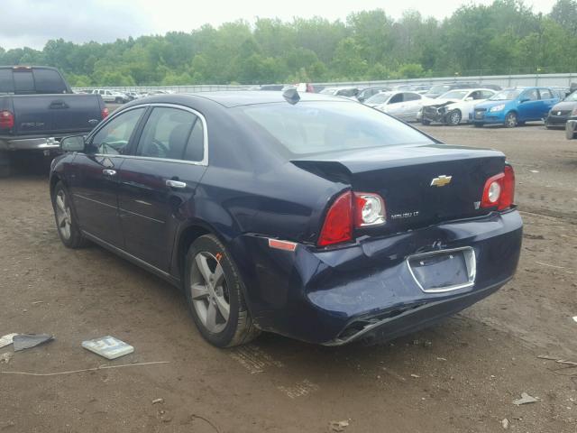 1G1ZC5E05CF342638 - 2012 CHEVROLET MALIBU 1LT 蓝色 照片 3