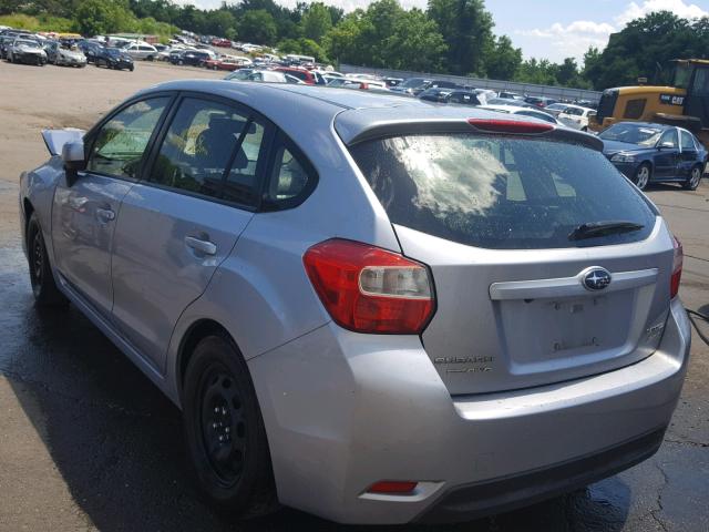 JF1GPAE62DH203594 - 2013 SUBARU IMPREZA PR SILVER photo 3